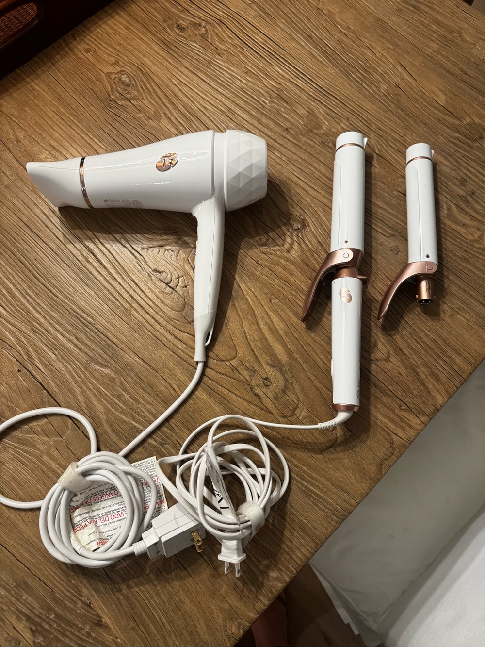 T3 Convertible Curling Iron & Hair Dryer
